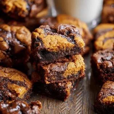 Easy Fall Pumpkin Brookies: My Go-To Cozy Treat