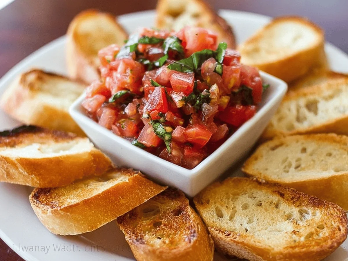 Easy & Flavorful Bruschetta Recipe for Any Occasion - Featured Image