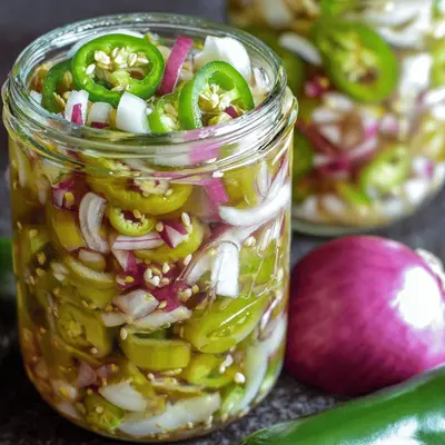 Easy Fridge Pickled Peppers: A Tangy DIY Delight