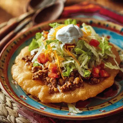 Easy Fry Bread Taco Recipe: Delicious & Fun!