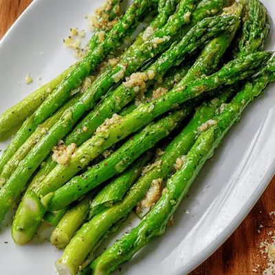Easy Garlic Butter Asparagus Recipe