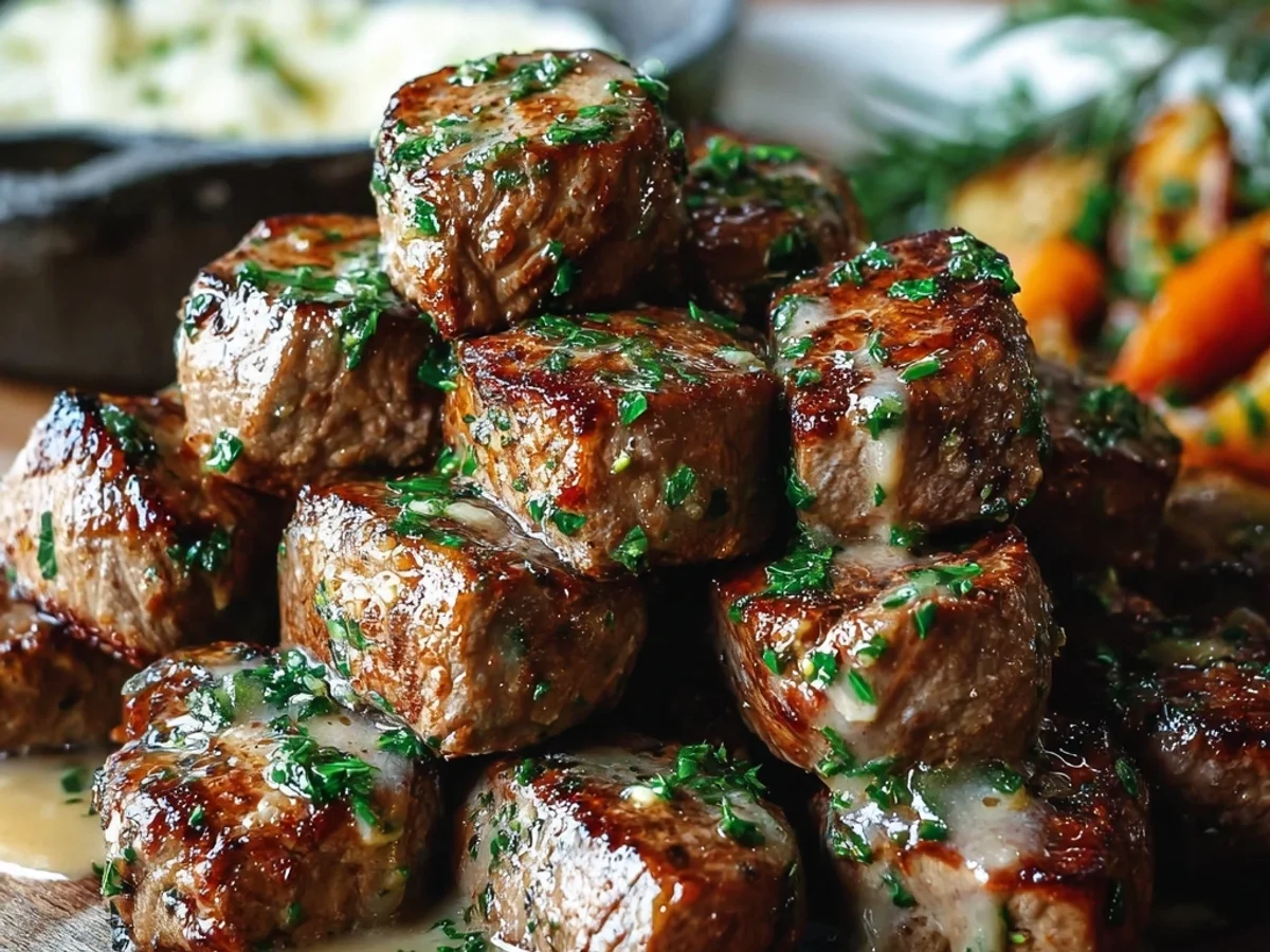 Easy Garlic Butter Steak Bites: Quick Skillet Meal - Featured Image
