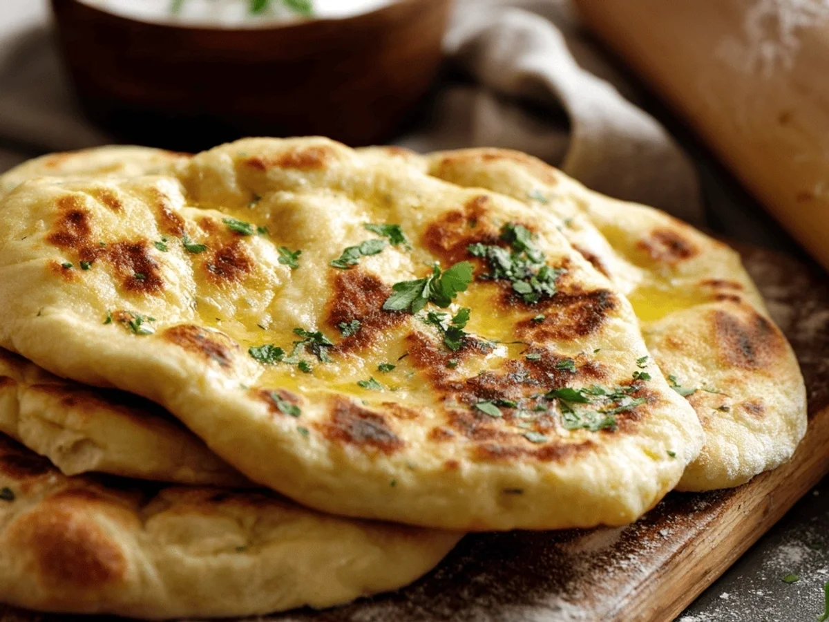 Easy Gluten-Free Naan Bread Recipe: My Go-To Flatbread - Featured Image