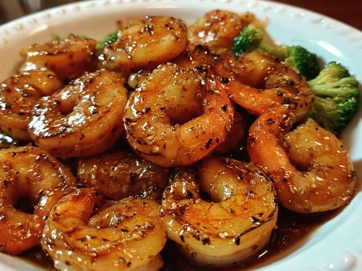 Easy High-Protein Honey Garlic Shrimp Dinner - Featured Image
