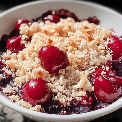 Easy Homemade Cherry Crumble Recipe