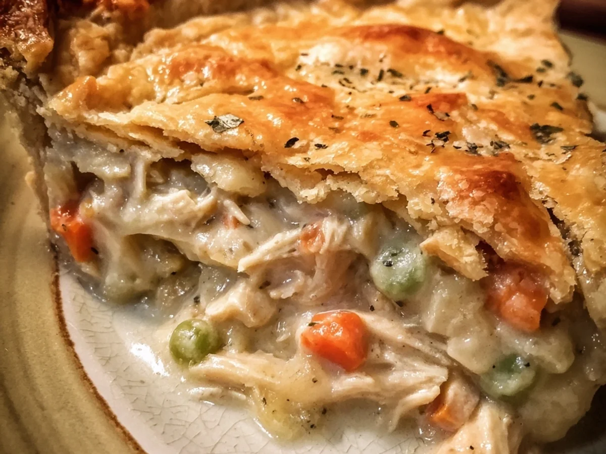 Easy Homemade Chicken Pot Pie Recipe - Featured Image