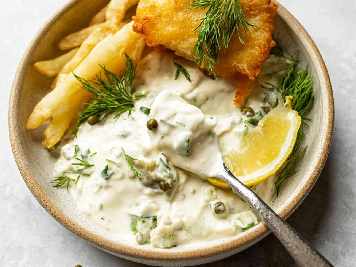 Easy Homemade Tartar Sauce for Seafood & More - Featured Image