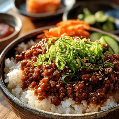 Easy Korean Ground Beef Bowl: Quick & Delicious!