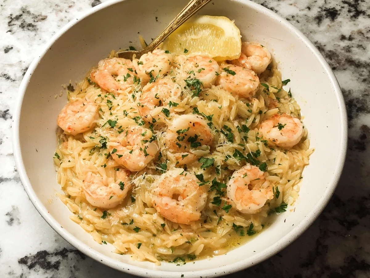 Easy One-Pot Shrimp Scampi Orzo for Weeknights - Featured Image