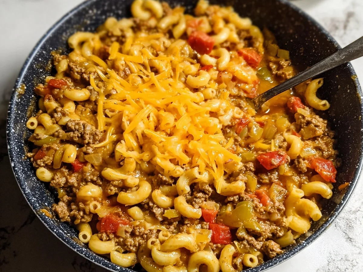 Easy One-Pot Taco Macaroni for a High-Protein Dinner - Featured Image