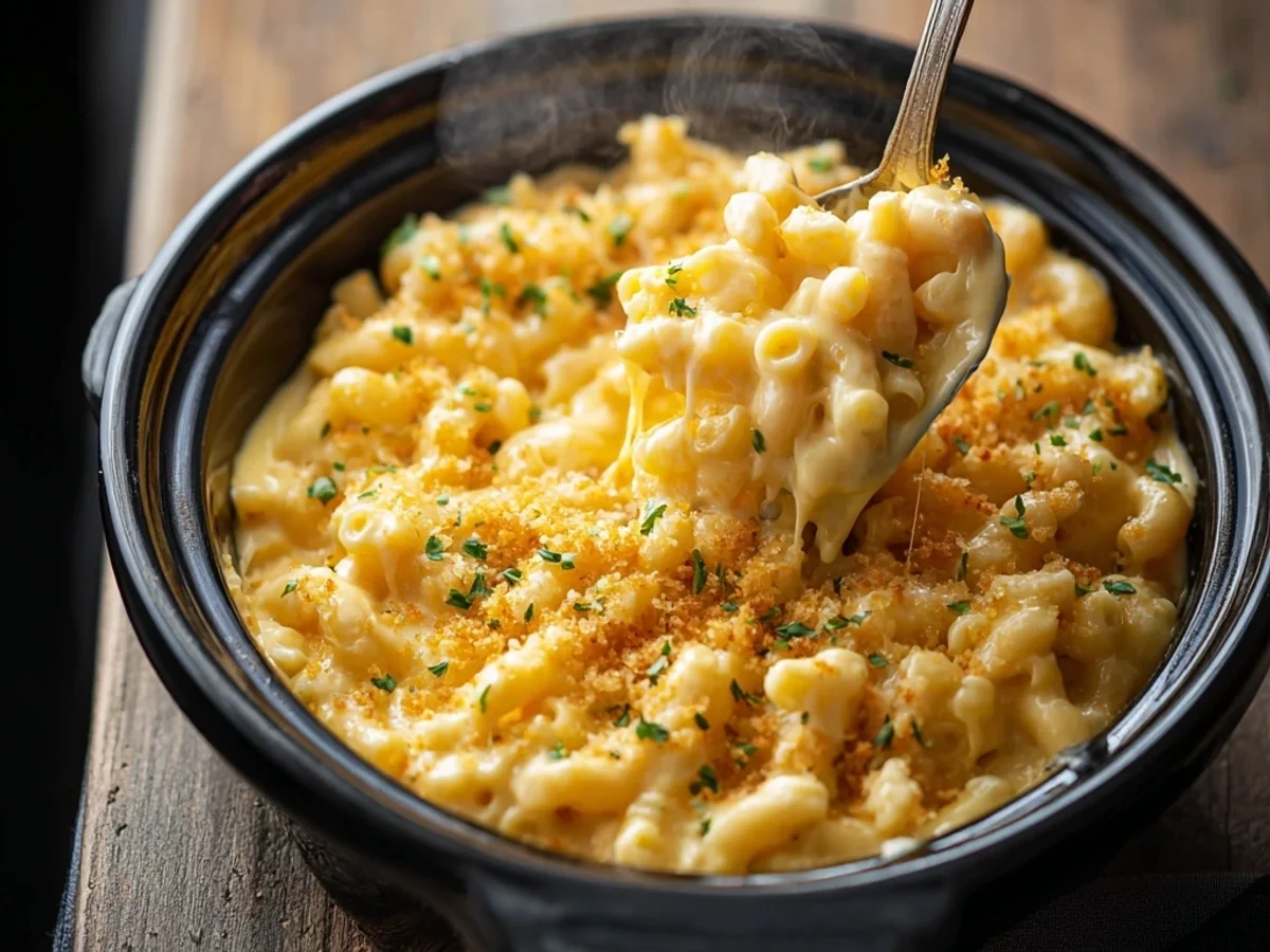 Easy Slow Cooker Mac and Cheese: Creamy Comfort - Featured Image
