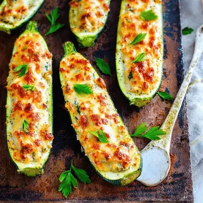 Easy Stuffed Zucchini Recipe