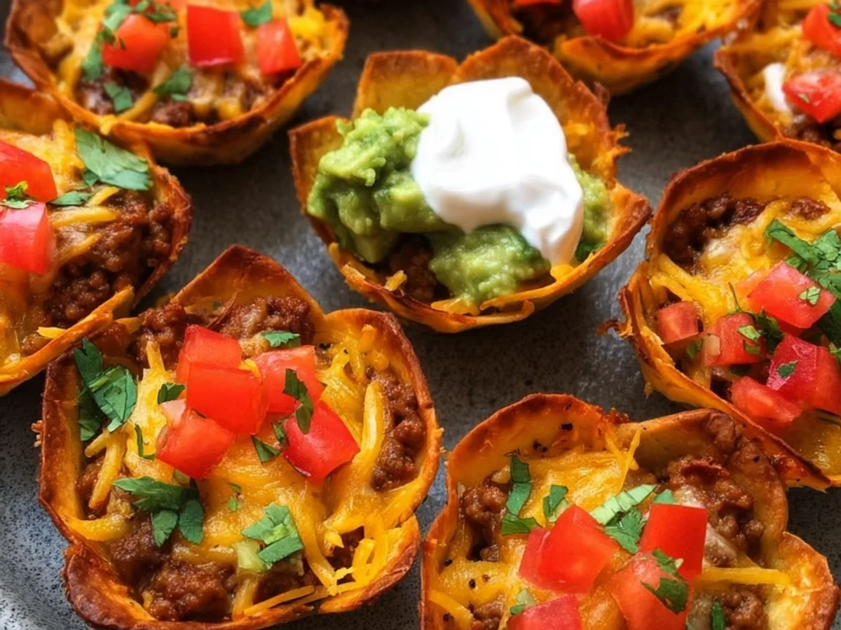 Easy Taco Cups: Quick & Fun Meal - Featured Image