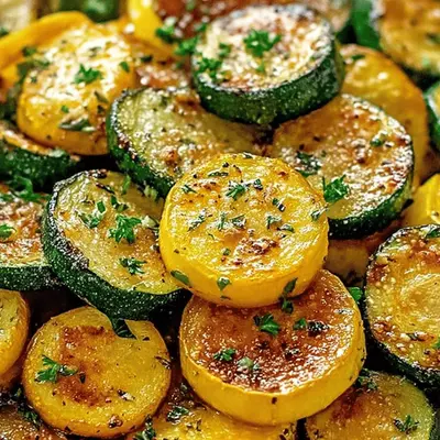 Easy Zucchini Squash Roast Recipe