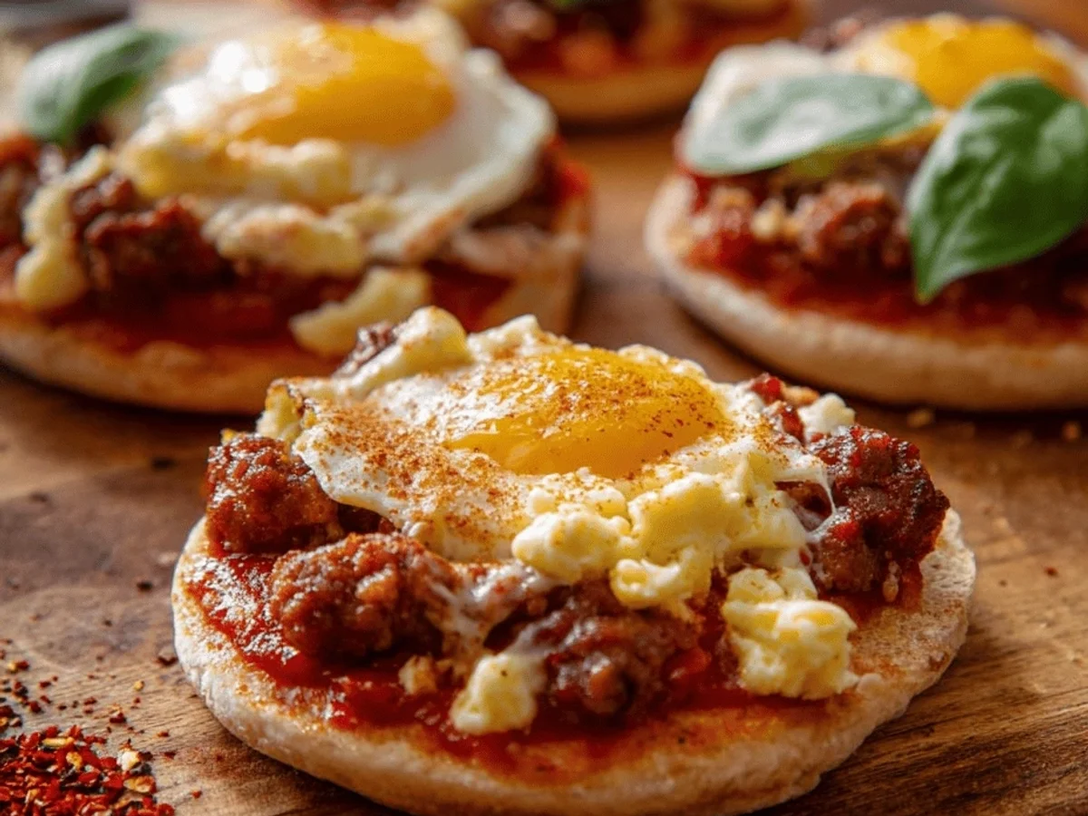 English Muffin Breakfast Pizza: Quick & Easy Start - Featured Image