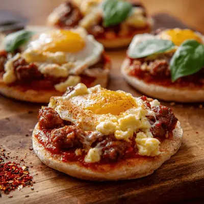 English Muffin Breakfast Pizza: Quick & Easy Start