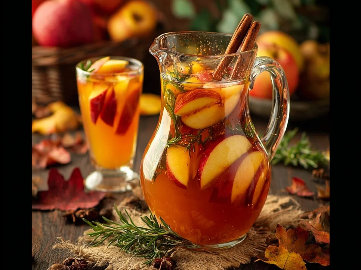Fall Sangria with Apple Cider: A Seasonal Sip - Featured Image