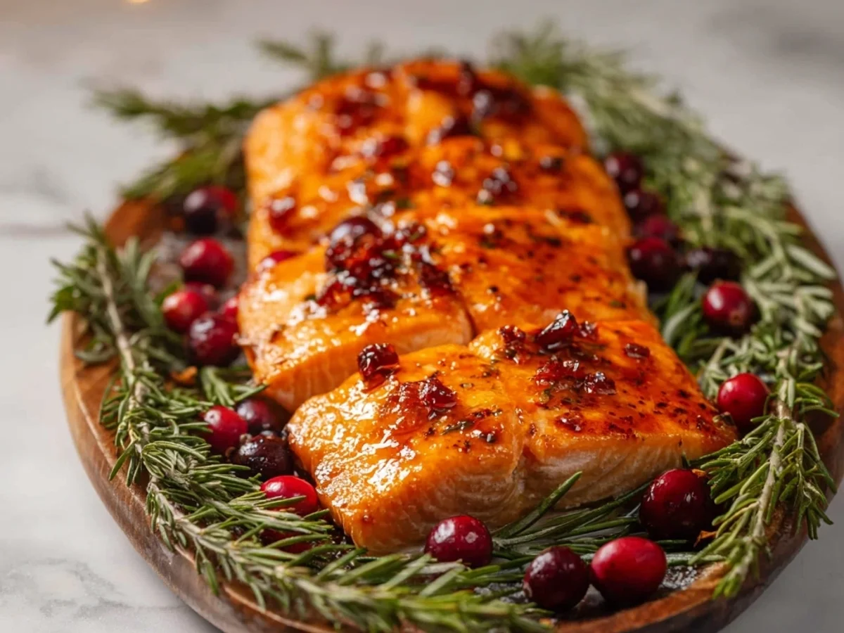 Festive Christmas Salmon: Glazed & Delicious - Featured Image
