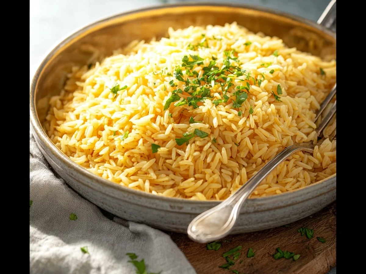 Flavorful Orzo Rice Pilaf: Simple Side Dish Recipe - Featured Image
