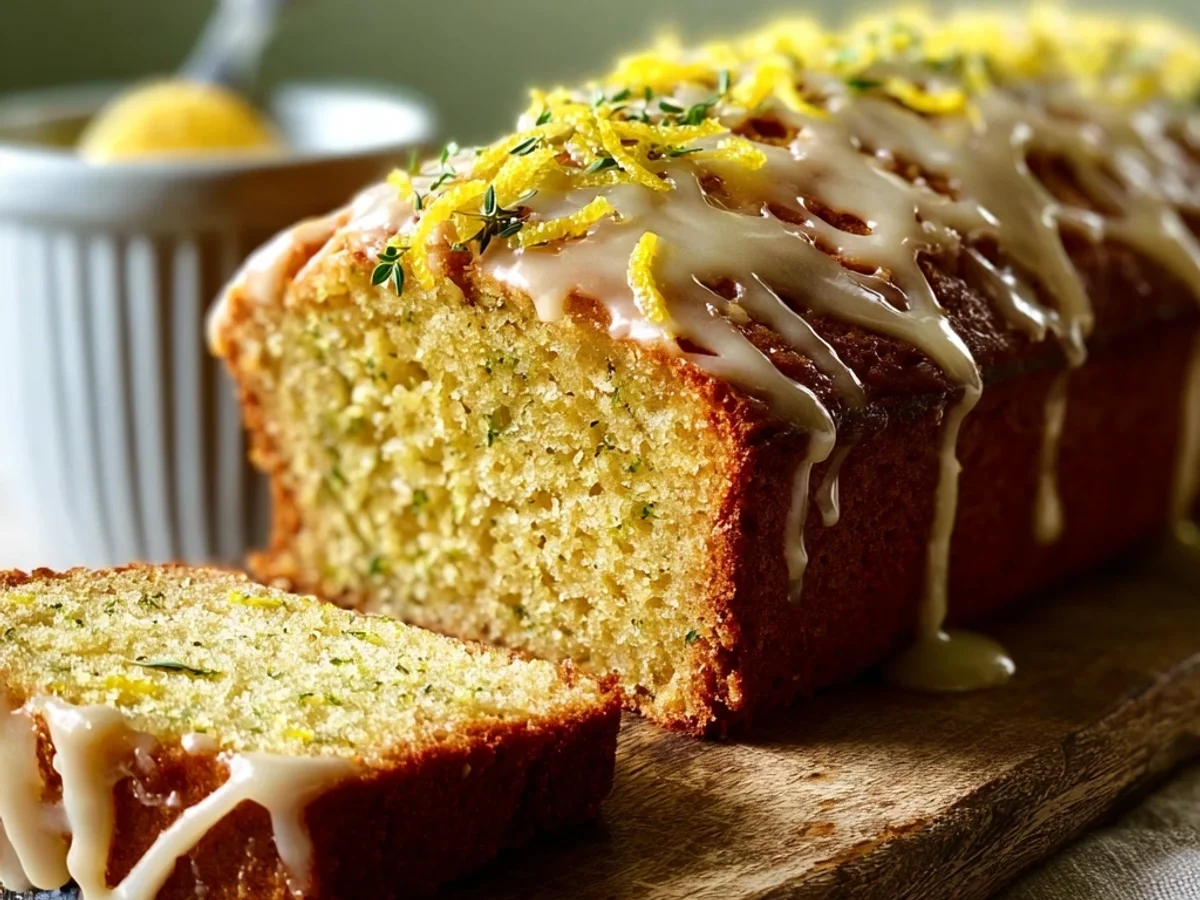 Fluffy Lemon Zucchini Bread: My Sunny Kitchen Secret - Featured Image