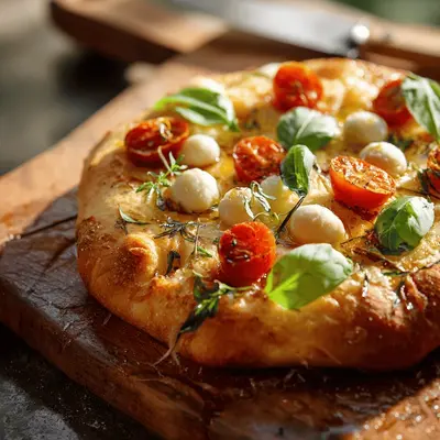 Focaccia Bread Pizza Recipe: Easy & Delicious!