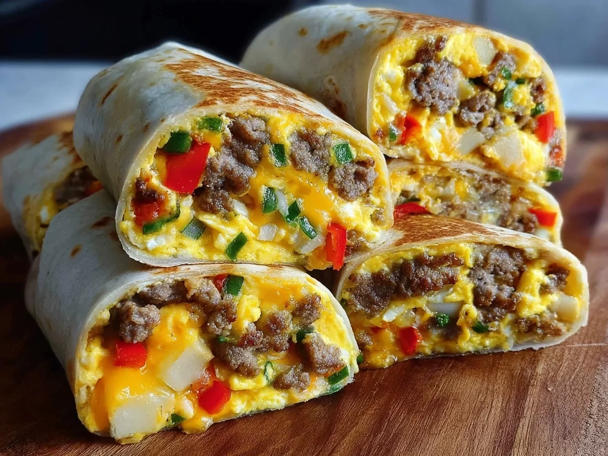 Freezer Breakfast Burritos: Protein-Packed Meal Prep - Featured Image