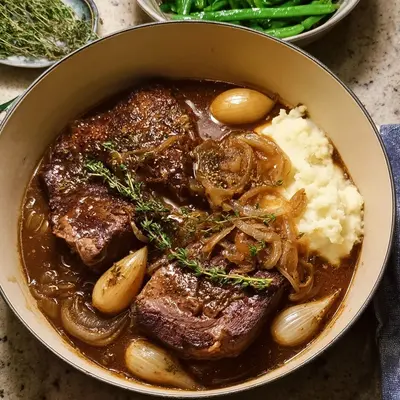 French Onion Pot Roast: Savory Beef & Caramelized Onions