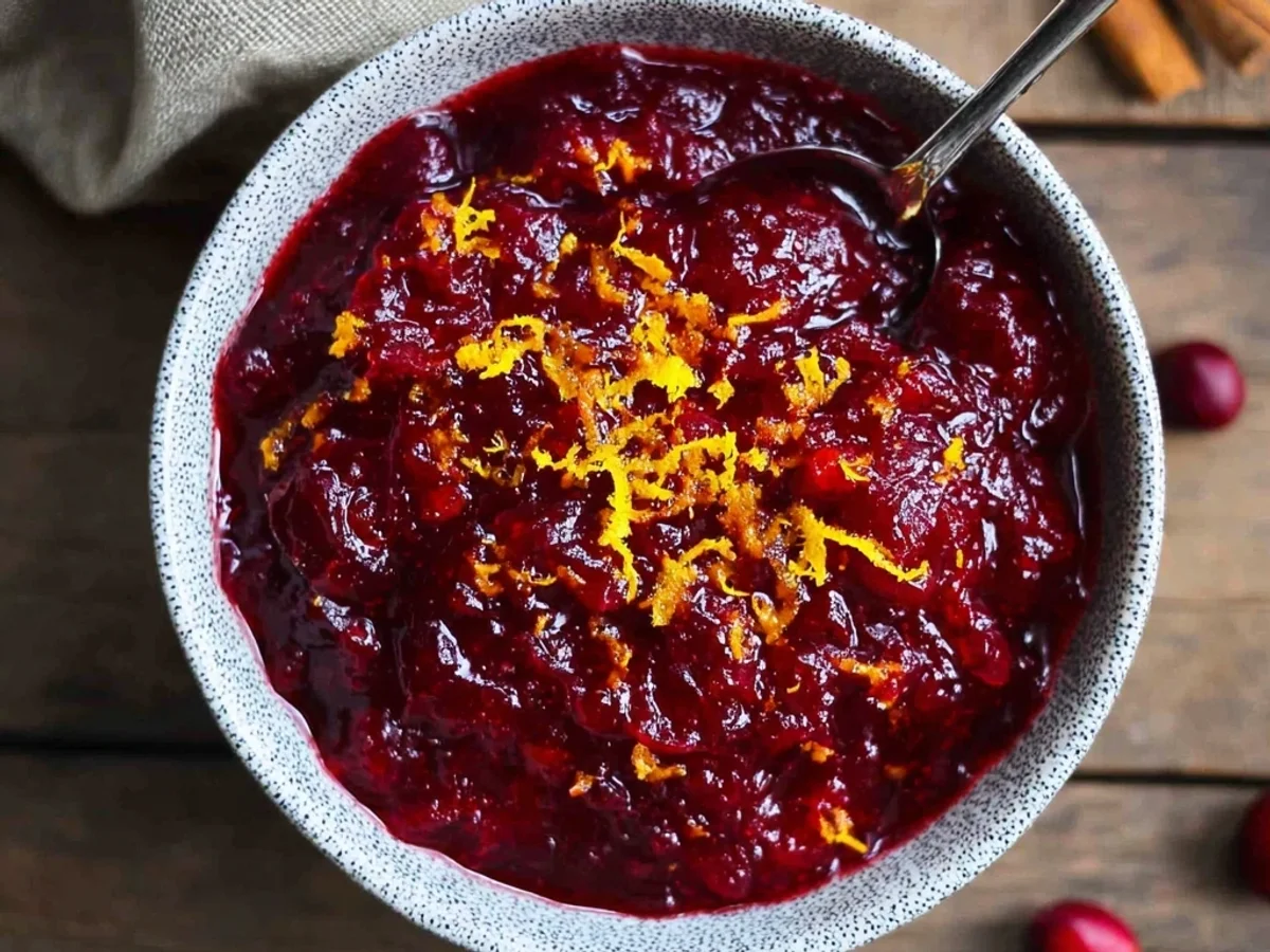 Fresh Cranberry Orange Sauce: Bright & Tangy Holiday Side - Featured Image