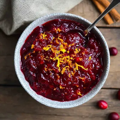 Fresh Cranberry Orange Sauce: Bright & Tangy Holiday Side