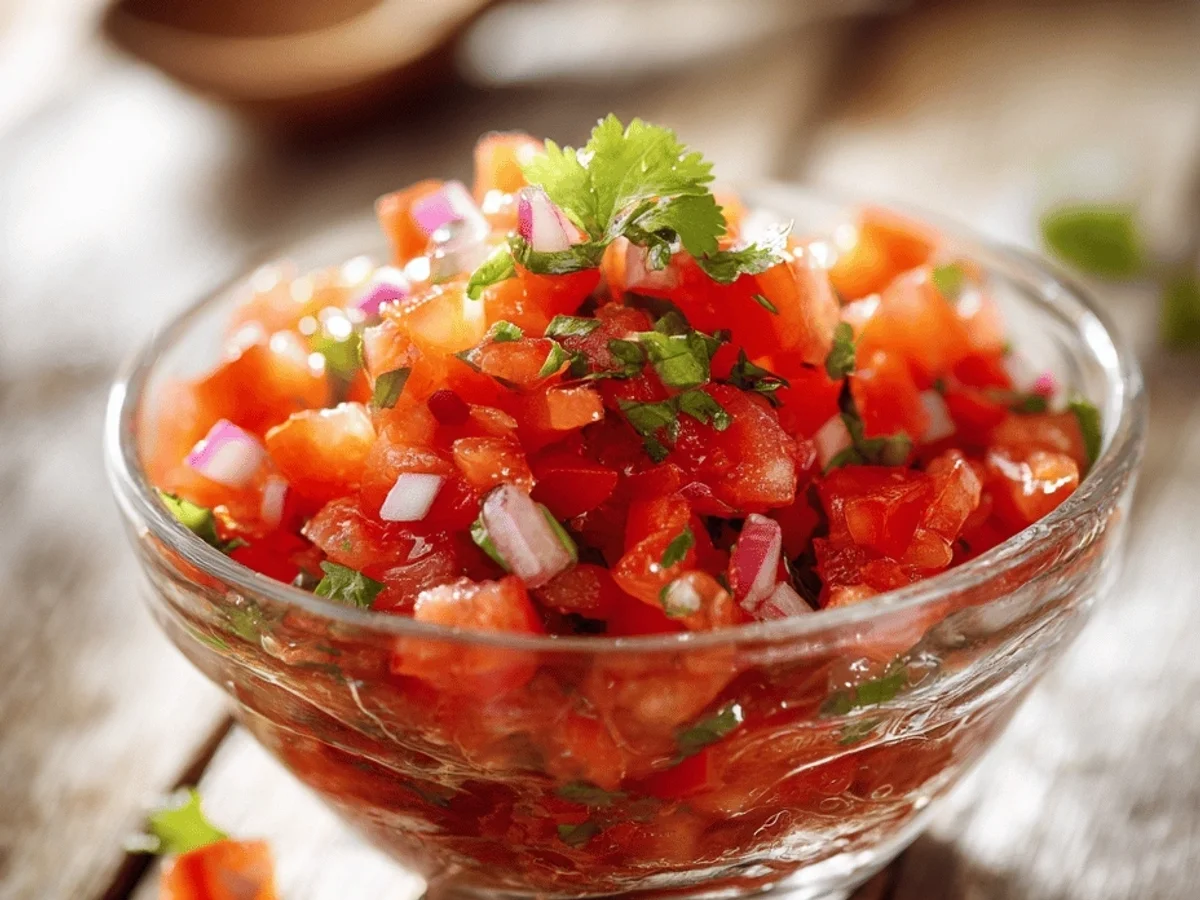 Fresh Garden Homemade Salsa: Tangy & Vibrant Dip - Featured Image