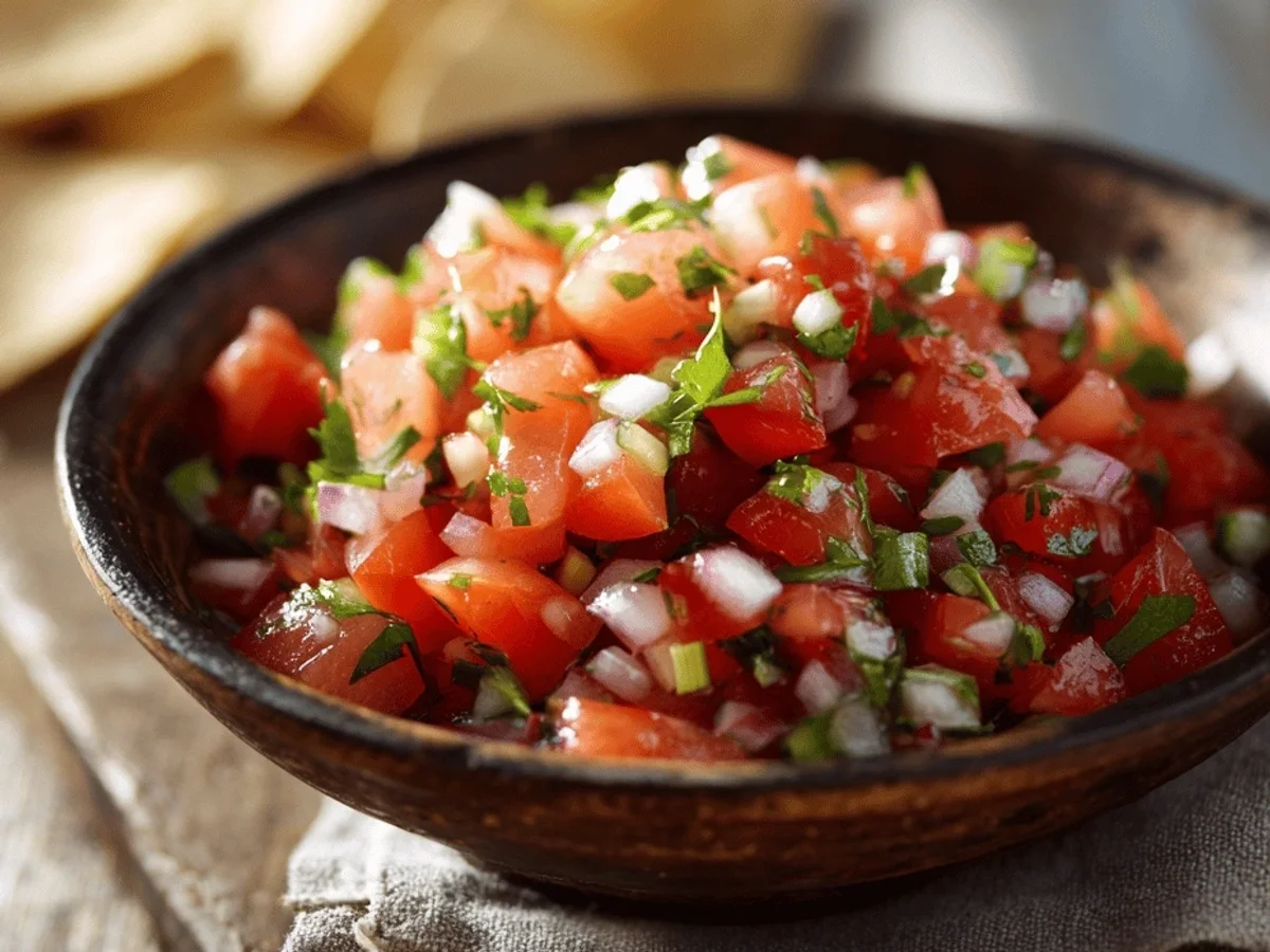Fresh Garden Salsa Recipe: Bright & Zesty - Featured Image