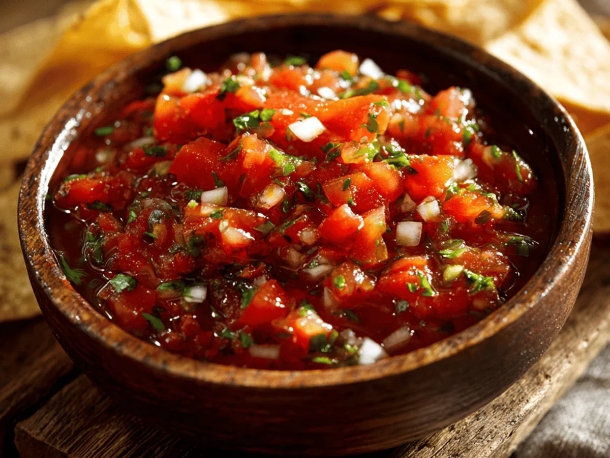 Fresh Homemade Salsa Recipe: Zesty & Bright - Featured Image