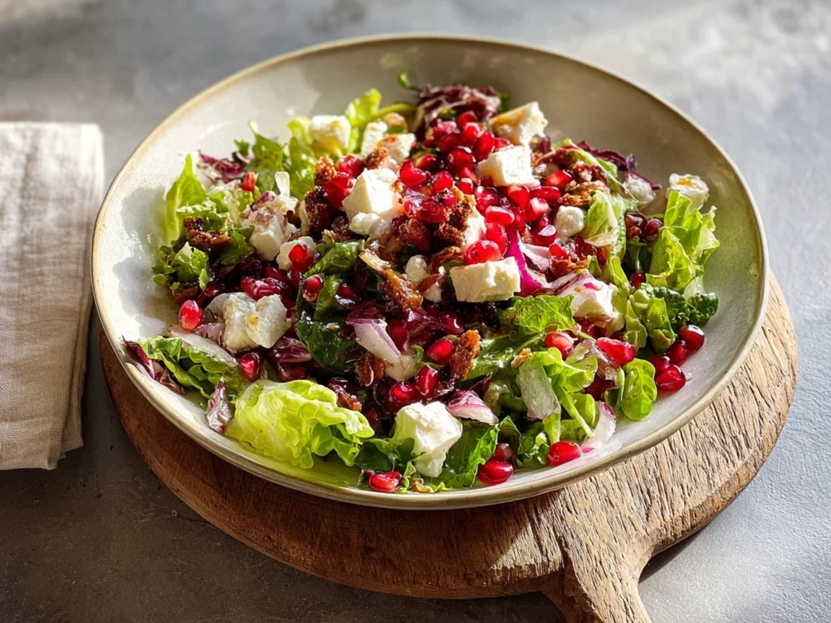 Fresh Pomegranate Feta Salad: Bright & Tangy Lunch - Featured Image