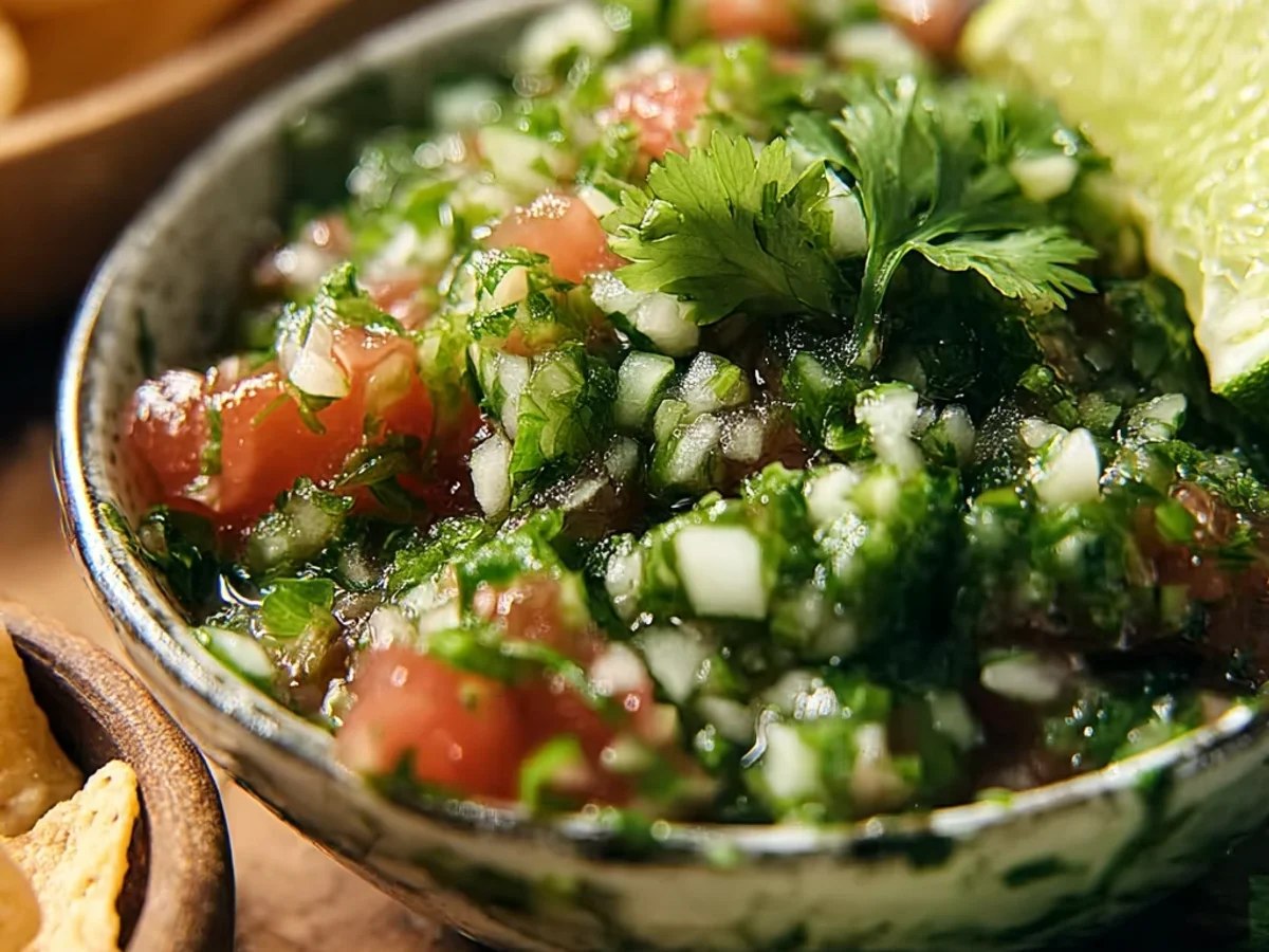 Fresh Salsa with Cilantro Lime: My Zesty Garden Dip - Featured Image