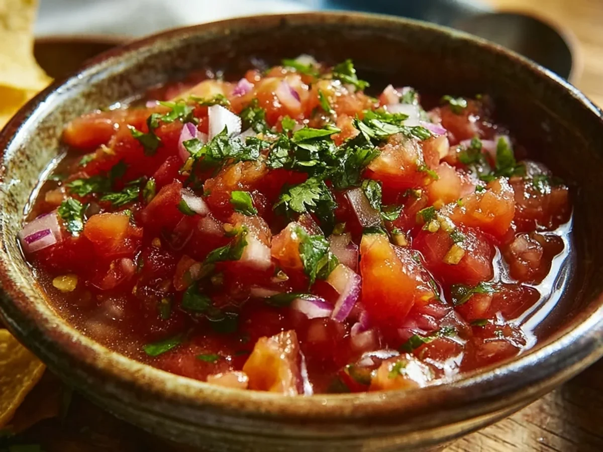 Fresh & Tangy Homemade Salsa Recipe: A Garden Delight - Featured Image