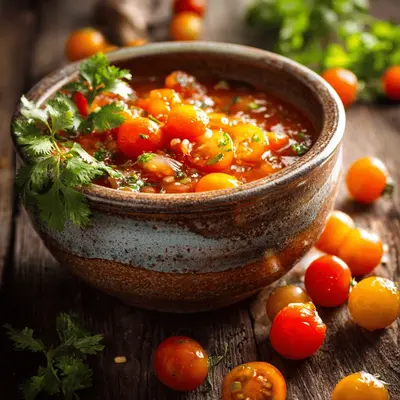 Fresh Tomato Canned Salsa: Zesty Home-Style Blend