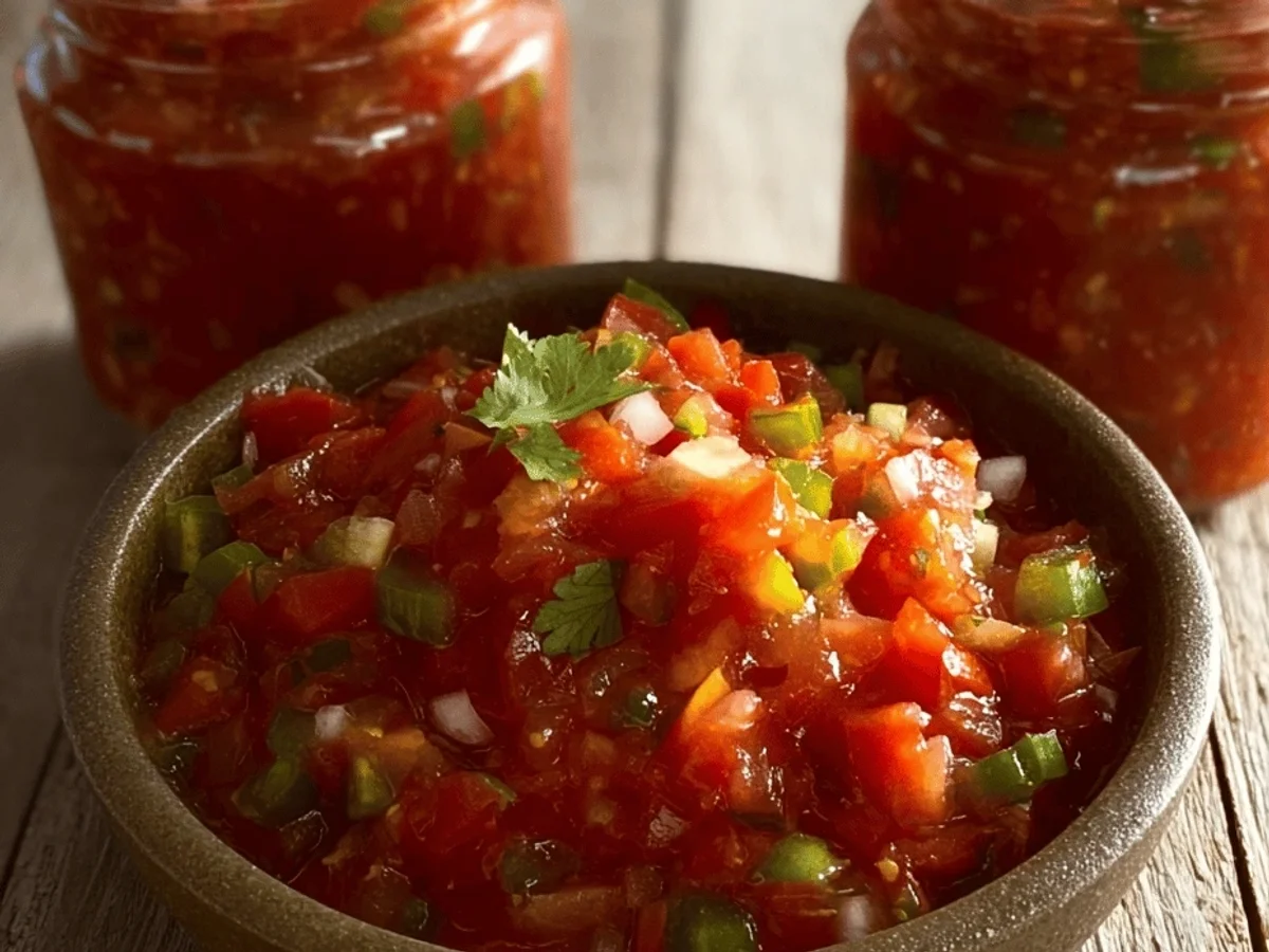 Fresh Vegetable Salsa: Tangy Garden Chop - Featured Image