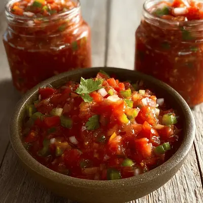 Fresh Vegetable Salsa: Tangy Garden Chop