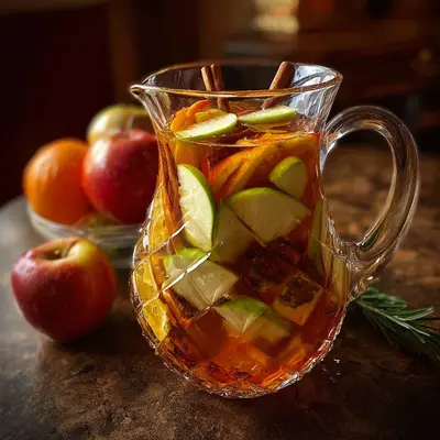Fruity Apple Cider Sangria Recipe for Weekend Brunch
