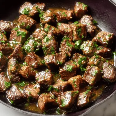 Garlic Butter Steak Bites - Sizzling Perfection in Minutes