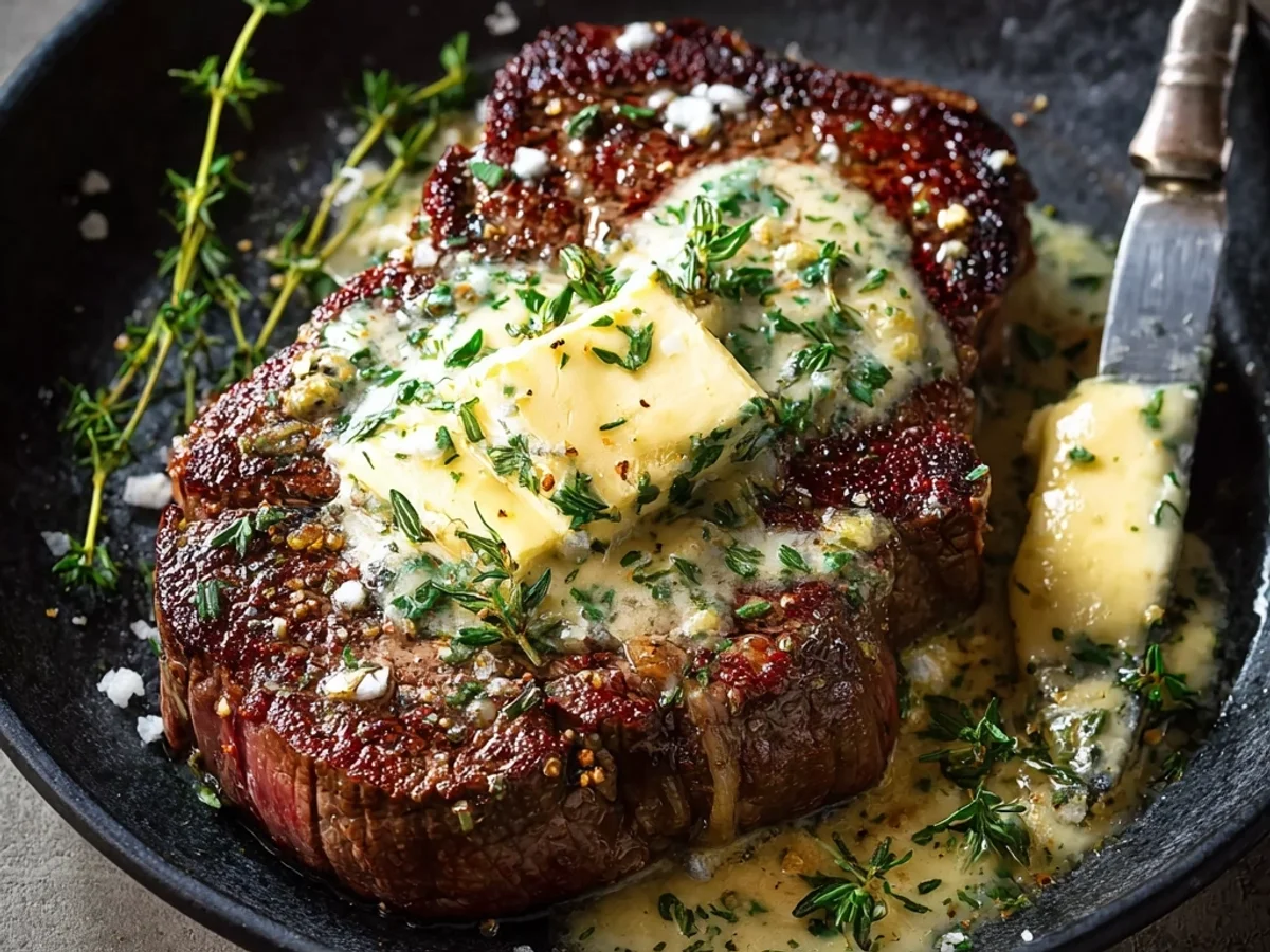 Garlic Butter Steak with Parmesan Cream Sauce My Simple Take - Featured Image