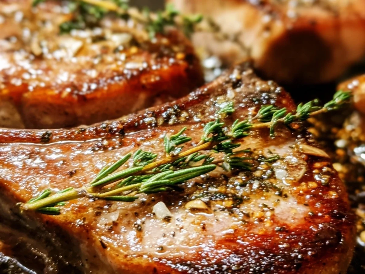 Gordon Ramsay Lamb Chops with Herb Crust - Featured Image