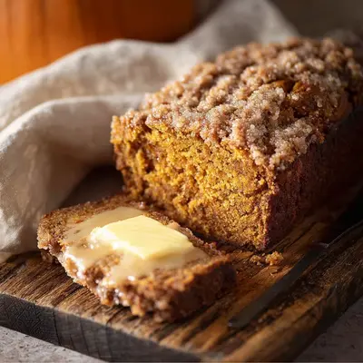 Grandma's Pumpkin Streusel Bread: A Warm Autumn Treat