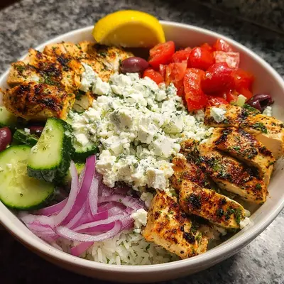 Greek Chicken Bowls: Mediterranean Meal Prep Recipe