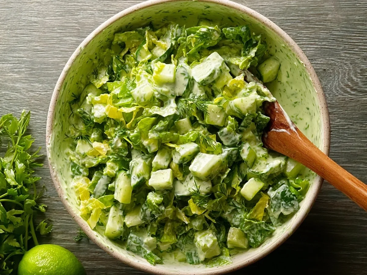Green Goddess Salad: Fresh & Creamy Herb Delight - Featured Image