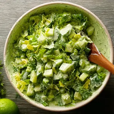 Green Goddess Salad: Fresh & Creamy Herb Delight