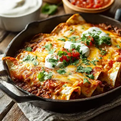 Ground Beef Enchiladas - Quick Family Dinner Winner