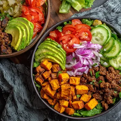 Healthy Burger Bowls: Quick & Easy Dinner Recipe