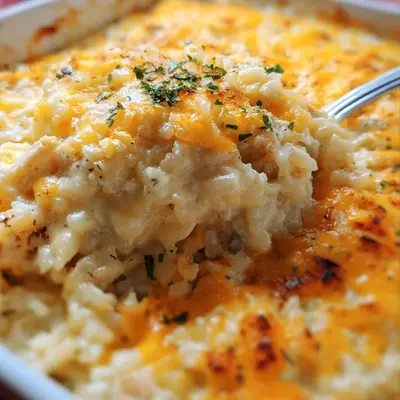 Hearty Angel Chicken Rice Casserole