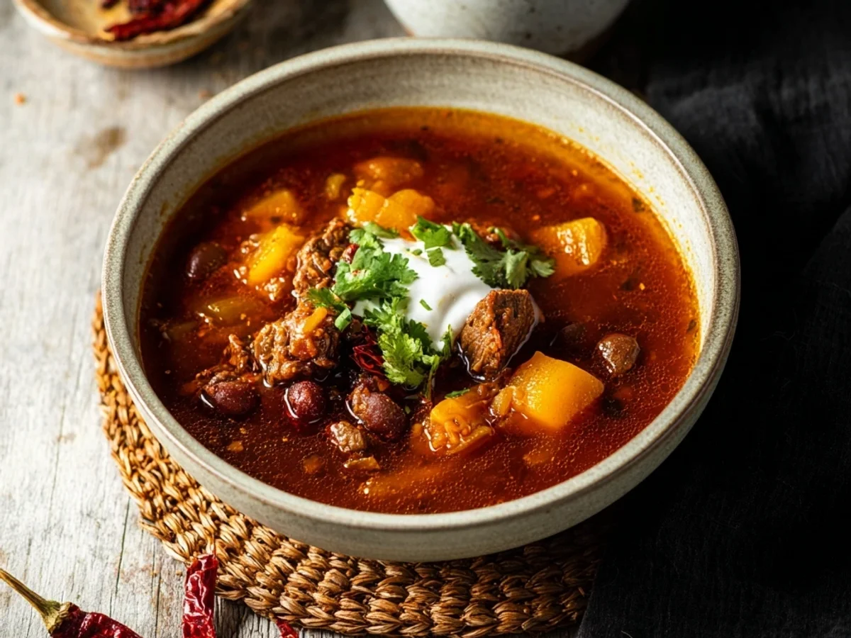Hearty Beef Pumpkin Chili: A Fall Comfort Bowl - Featured Image